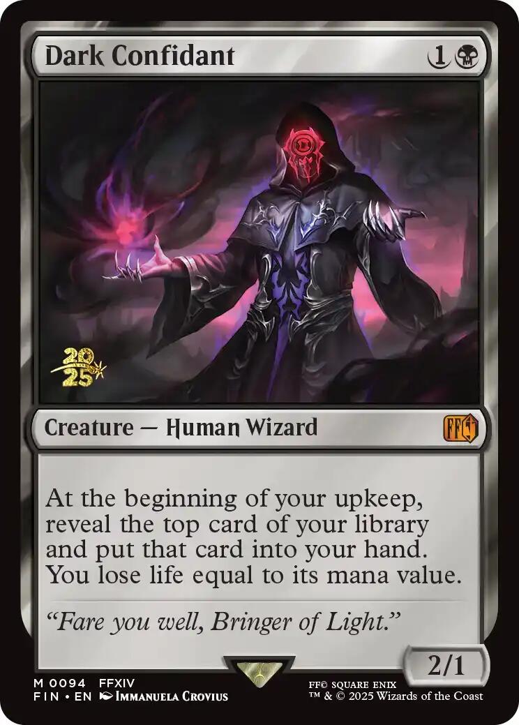 Dark Confidant [FINAL FANTASY Prerelease Promo] | Card Citadel