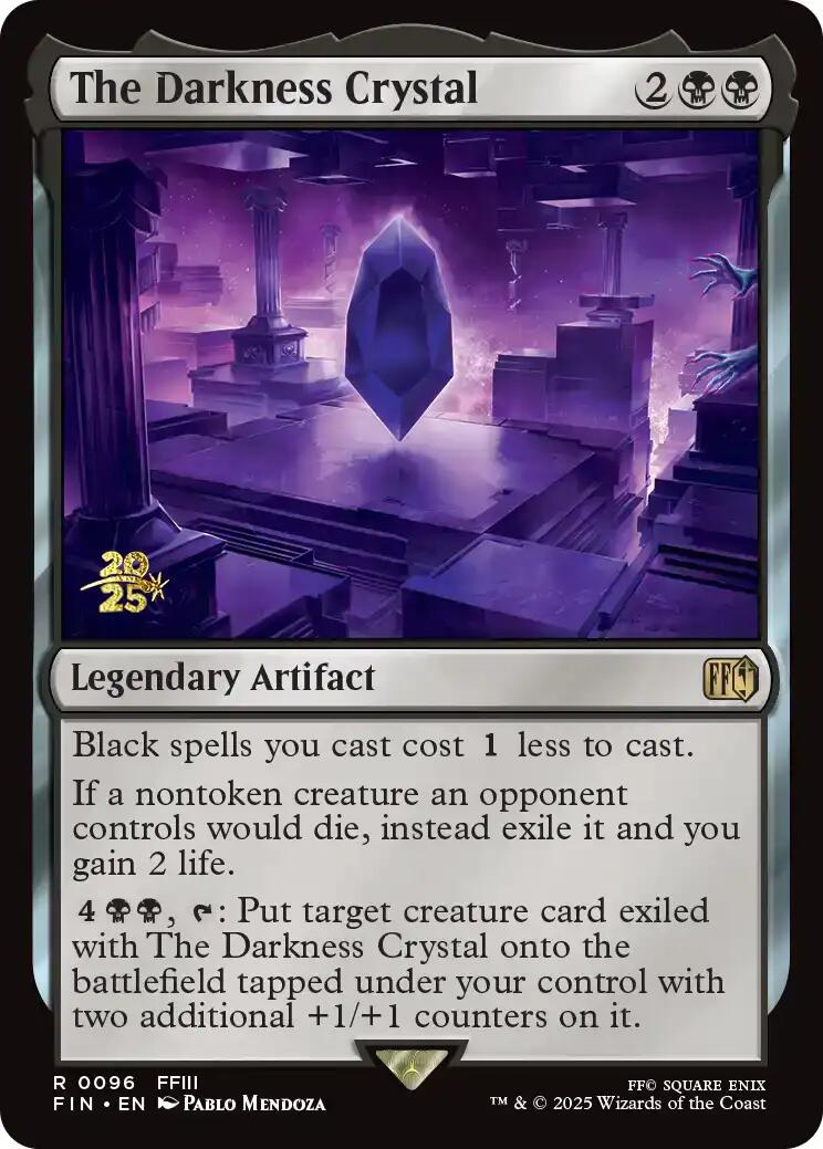 The Darkness Crystal [FINAL FANTASY Prerelease Promo] | Card Citadel