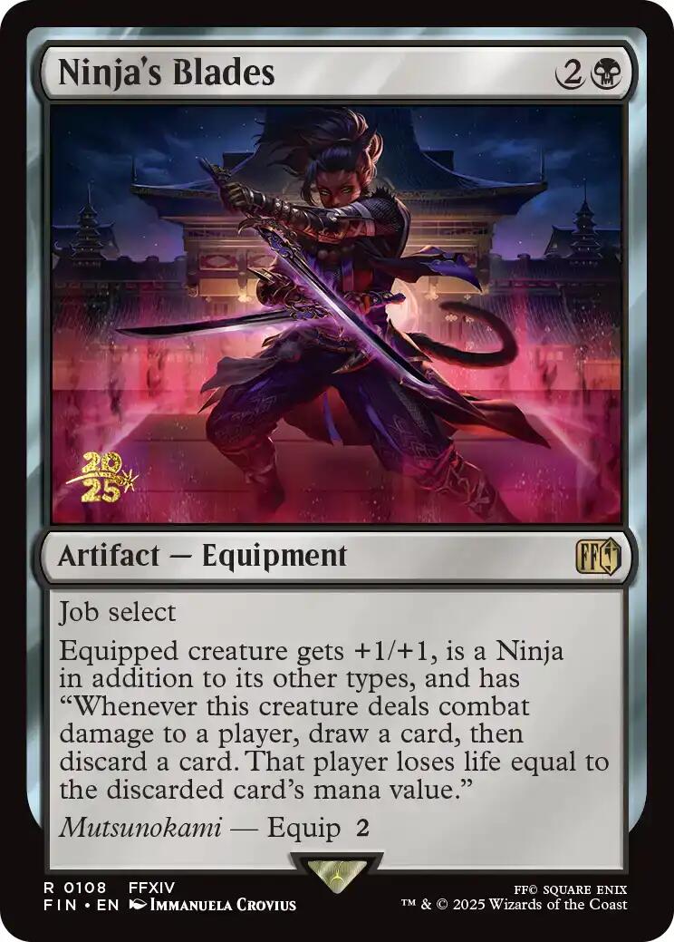 Ninja's Blades [FINAL FANTASY Prerelease Promo] | Card Citadel