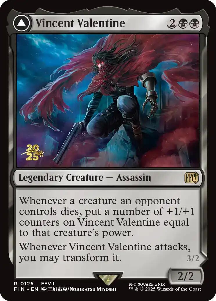 Vincent Valentine // Galian Beast [FINAL FANTASY Prerelease Promo] | Card Citadel