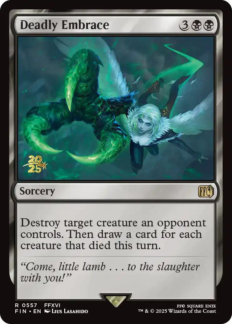 Deadly Embrace [FINAL FANTASY Prerelease Promo] | Card Citadel