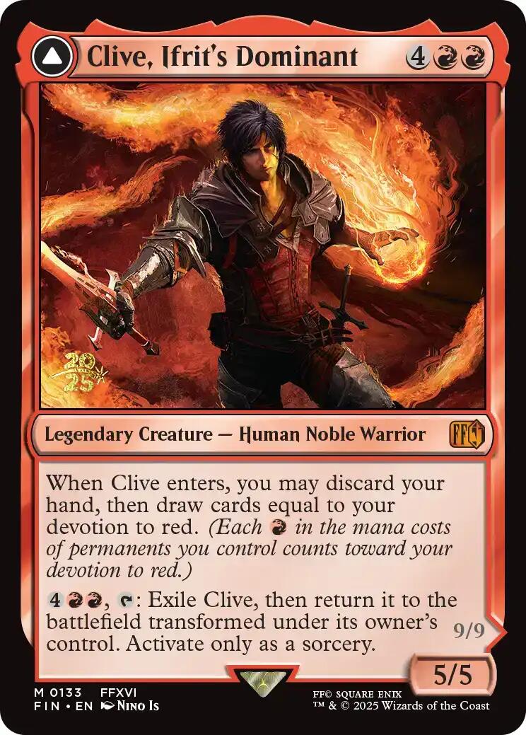 Clive, Ifrit's Dominant [FINAL FANTASY Prerelease Promo] | Card Citadel
