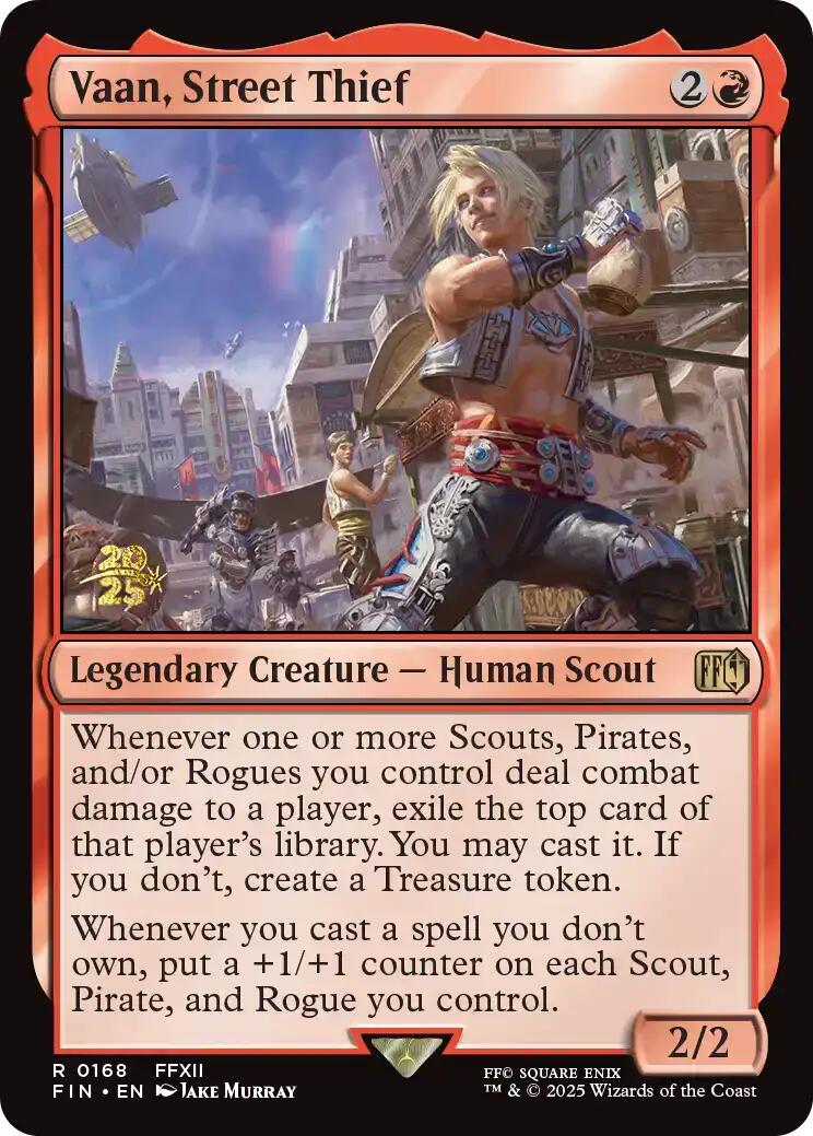 Vaan, Street Thief [FINAL FANTASY Prerelease Promo] | Card Citadel