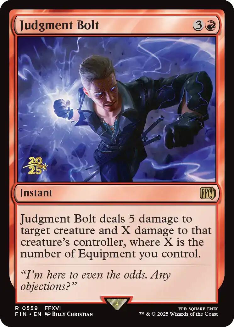 Judgment Bolt [FINAL FANTASY Prerelease Promo] | Card Citadel