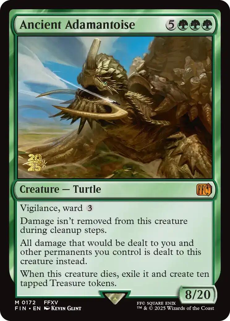 Ancient Adamantoise [FINAL FANTASY Prerelease Promo] | Card Citadel