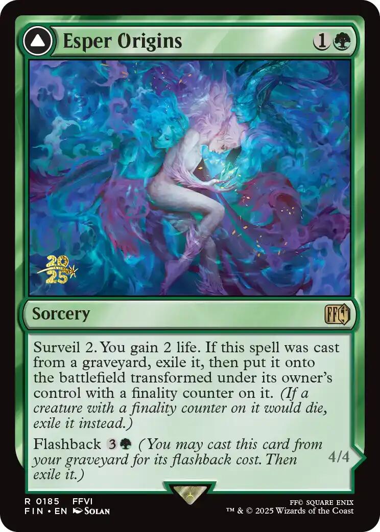 Esper Origins // Summon: Esper Maduin [FINAL FANTASY Prerelease Promo] | Card Citadel