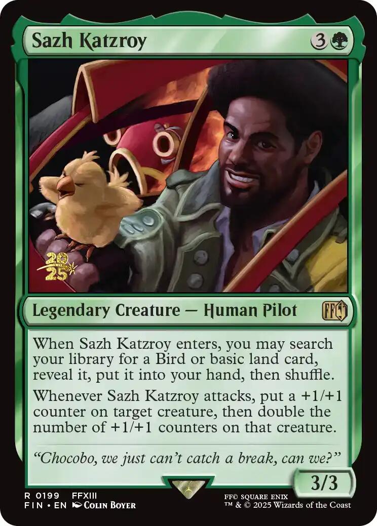 Sazh Katzroy [FINAL FANTASY Prerelease Promo] | Card Citadel