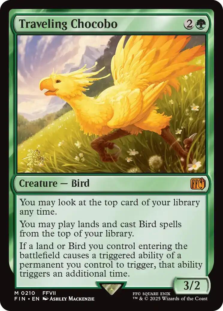 Traveling Chocobo [FINAL FANTASY Prerelease Promo] | Card Citadel