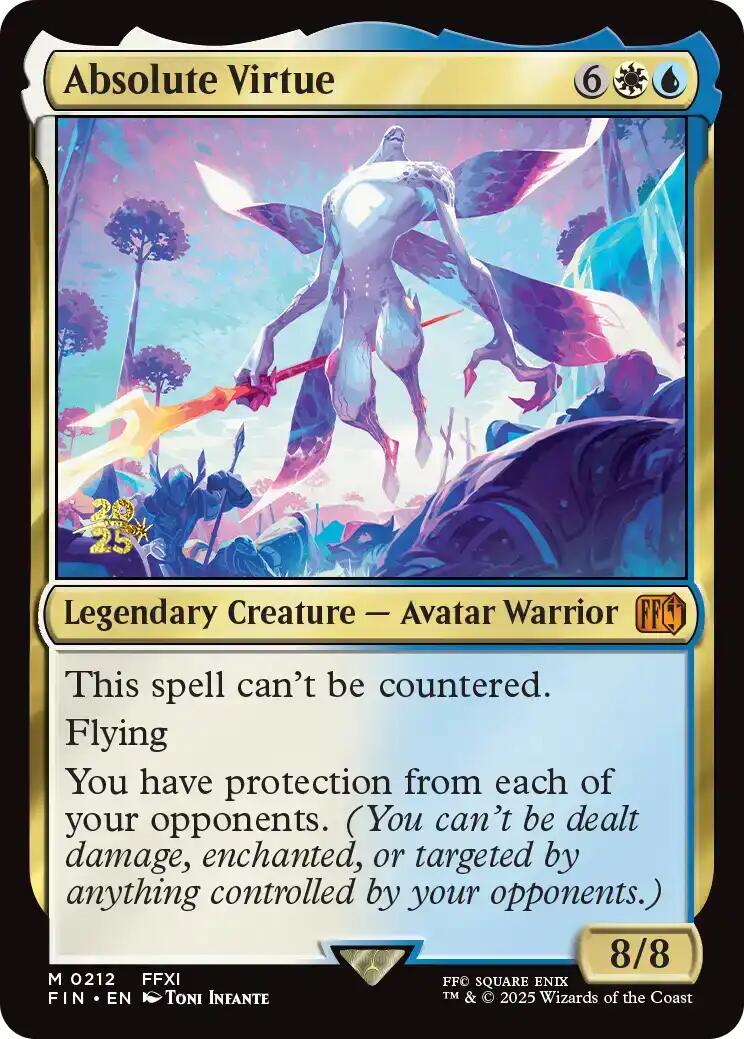 Absolute Virtue [FINAL FANTASY Prerelease Promo] | Card Citadel