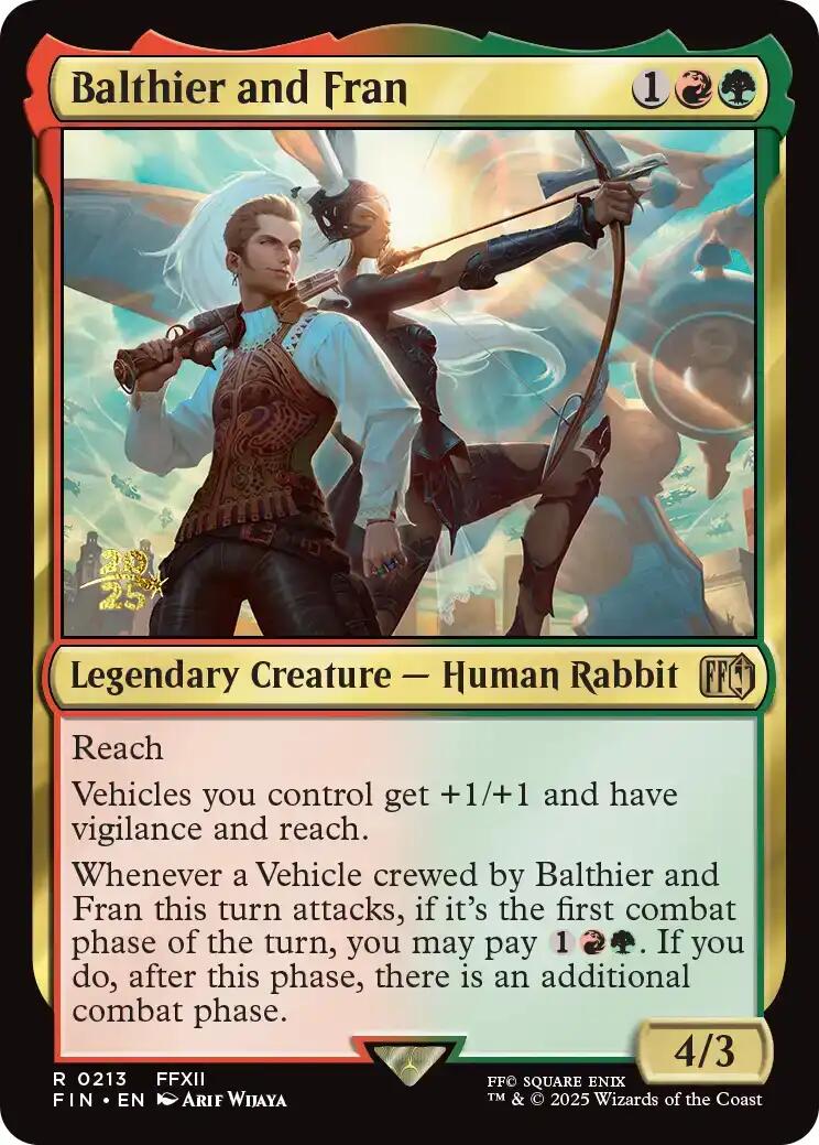 Balthier and Fran [FINAL FANTASY Prerelease Promo] | Card Citadel