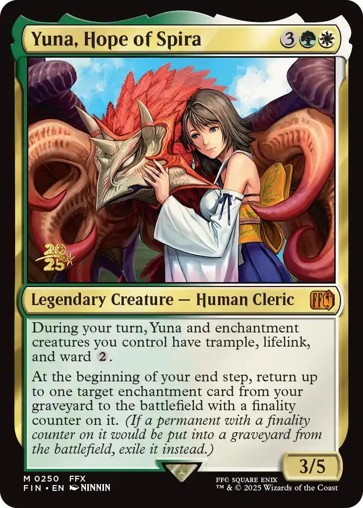 Yuna, Hope of Spira [FINAL FANTASY Prerelease Promo] | Card Citadel