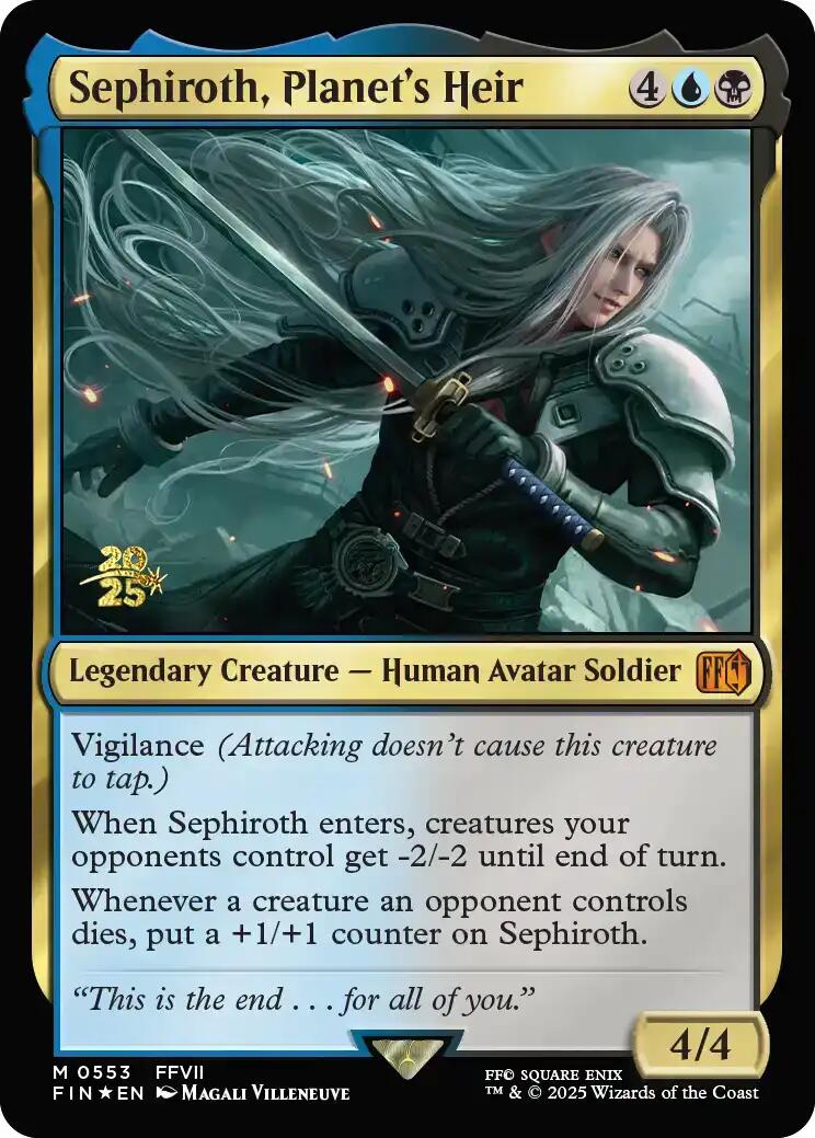 Sephiroth, Planet's Heir [FINAL FANTASY Prerelease Promo] | Card Citadel