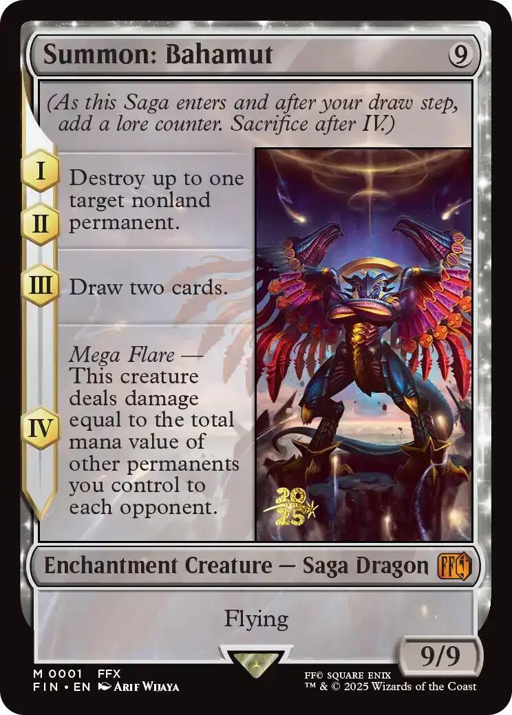 Summon: Bahamut [FINAL FANTASY Prerelease Promo] | Card Citadel