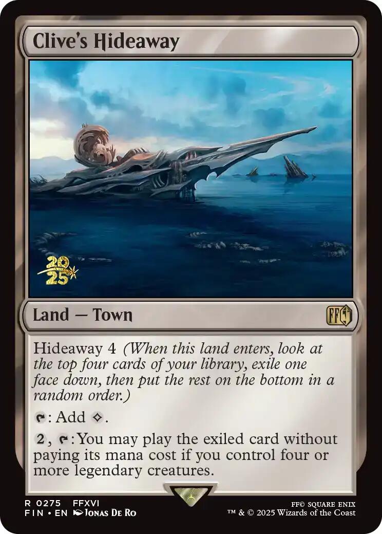 Clive's Hideaway [FINAL FANTASY Prerelease Promo] | Card Citadel