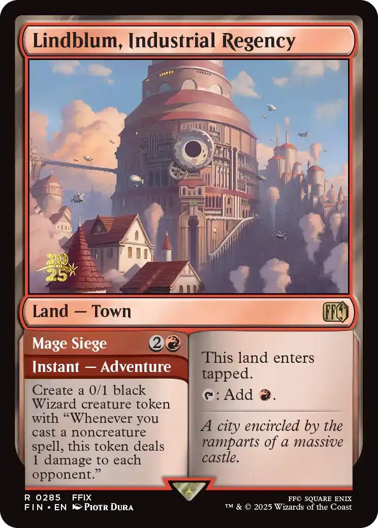 Lindblum, Industrial Regency [FINAL FANTASY Prerelease Promo] | Card Citadel