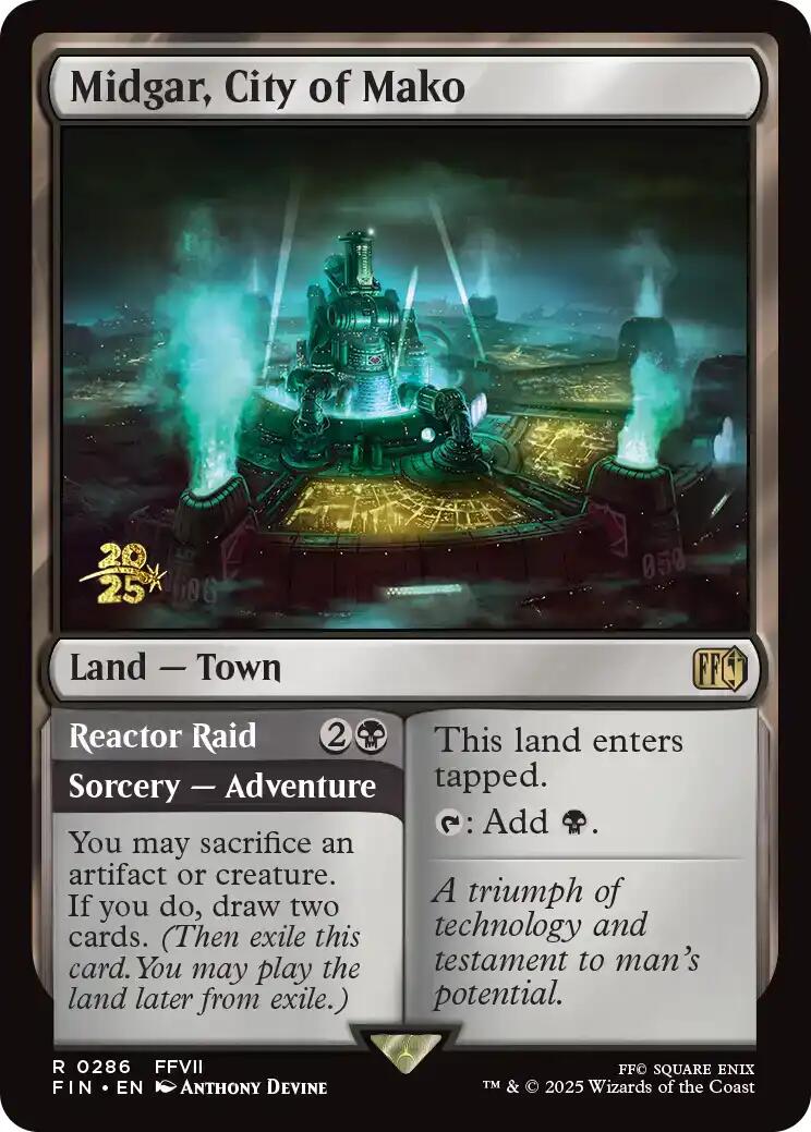 Midgar, City of Mako [FINAL FANTASY Prerelease Promo] | Card Citadel