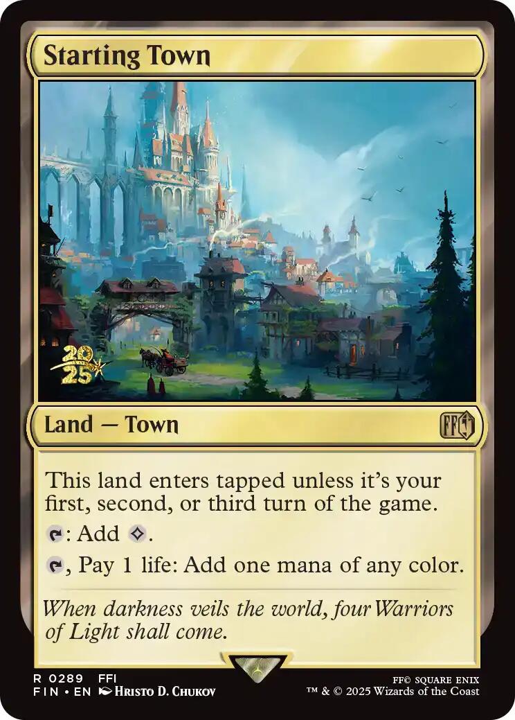 Starting Town [FINAL FANTASY Prerelease Promo] | Card Citadel