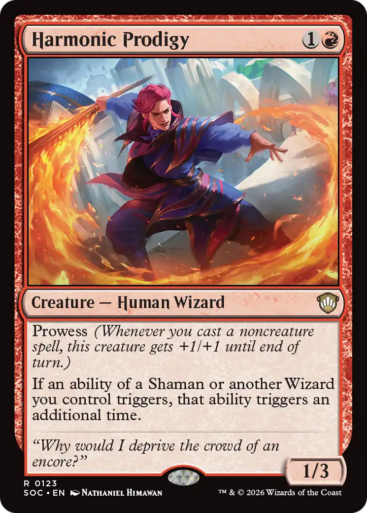 Harmonic Prodigy [Secrets of Strixhaven Commander] | Card Citadel