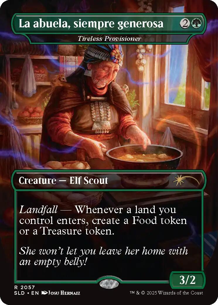 La abuela, siempre generosa - Tireless Provisioner [Secret Lair Drop Series] | Card Citadel