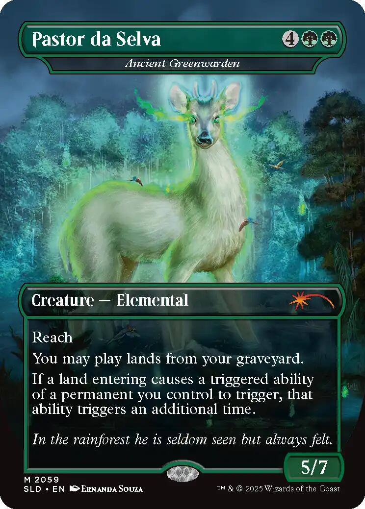Pastor da Selva - Ancient Greenwarden [Secret Lair Drop Series] | Card Citadel