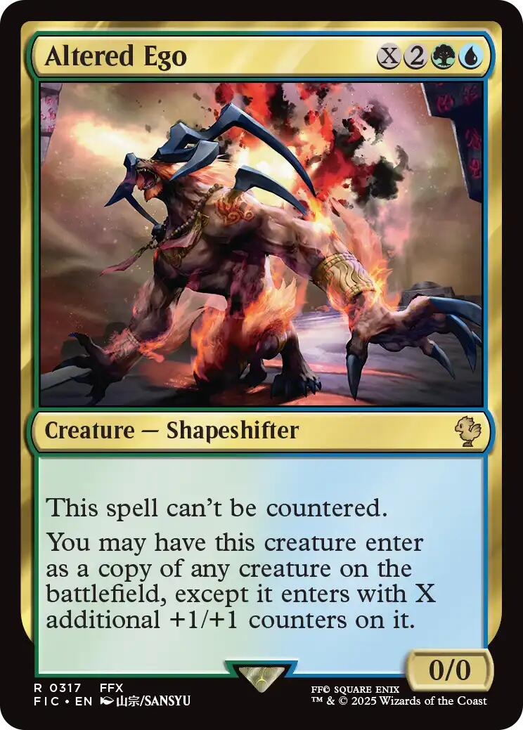 Altered Ego (Surge Foil) [FINAL FANTASY Commander] | Card Citadel