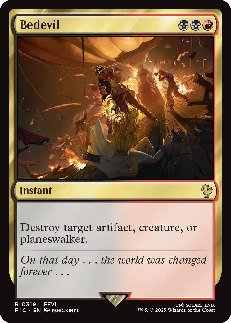 Bedevil (Surge Foil) [FINAL FANTASY Commander] | Card Citadel