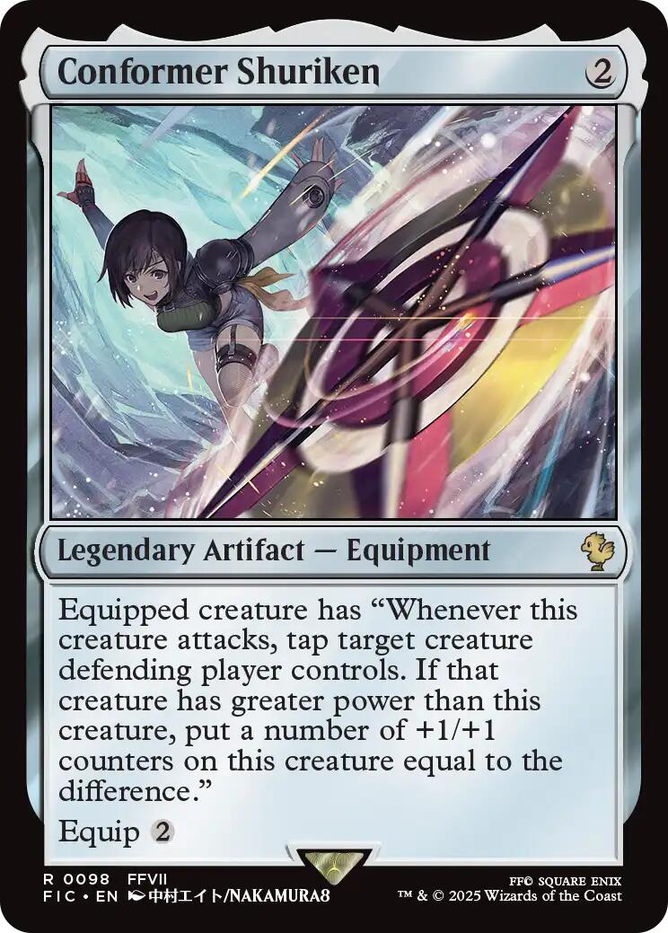 Conformer Shuriken (Surge Foil) [FINAL FANTASY Commander] | Card Citadel