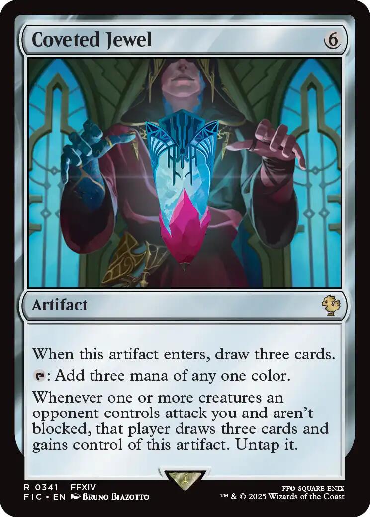 Coveted Jewel (Surge Foil) [FINAL FANTASY Commander] | Card Citadel