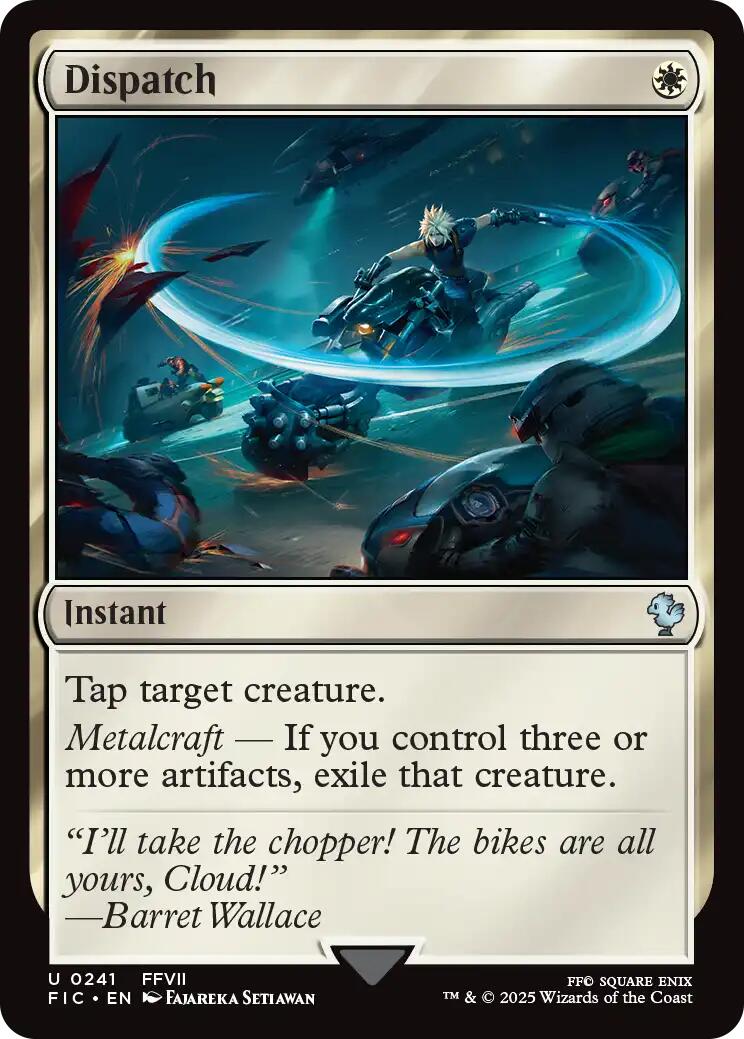 Dispatch (Surge Foil) [FINAL FANTASY Commander] | Card Citadel