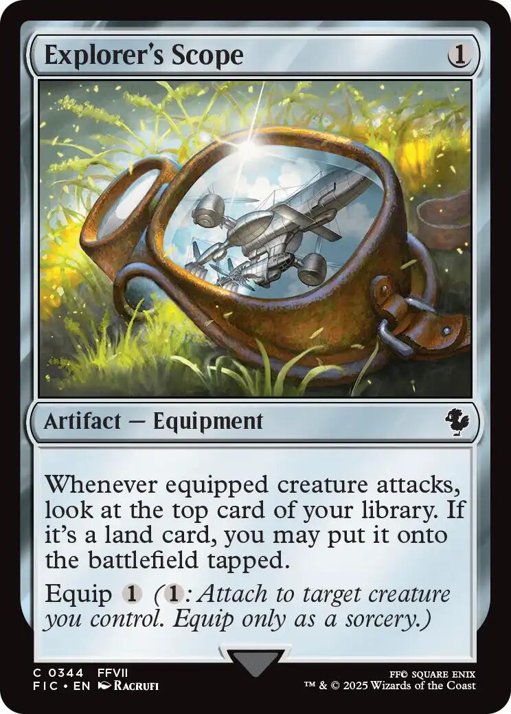 Explorer's Scope (Surge Foil) [FINAL FANTASY Commander] | Card Citadel