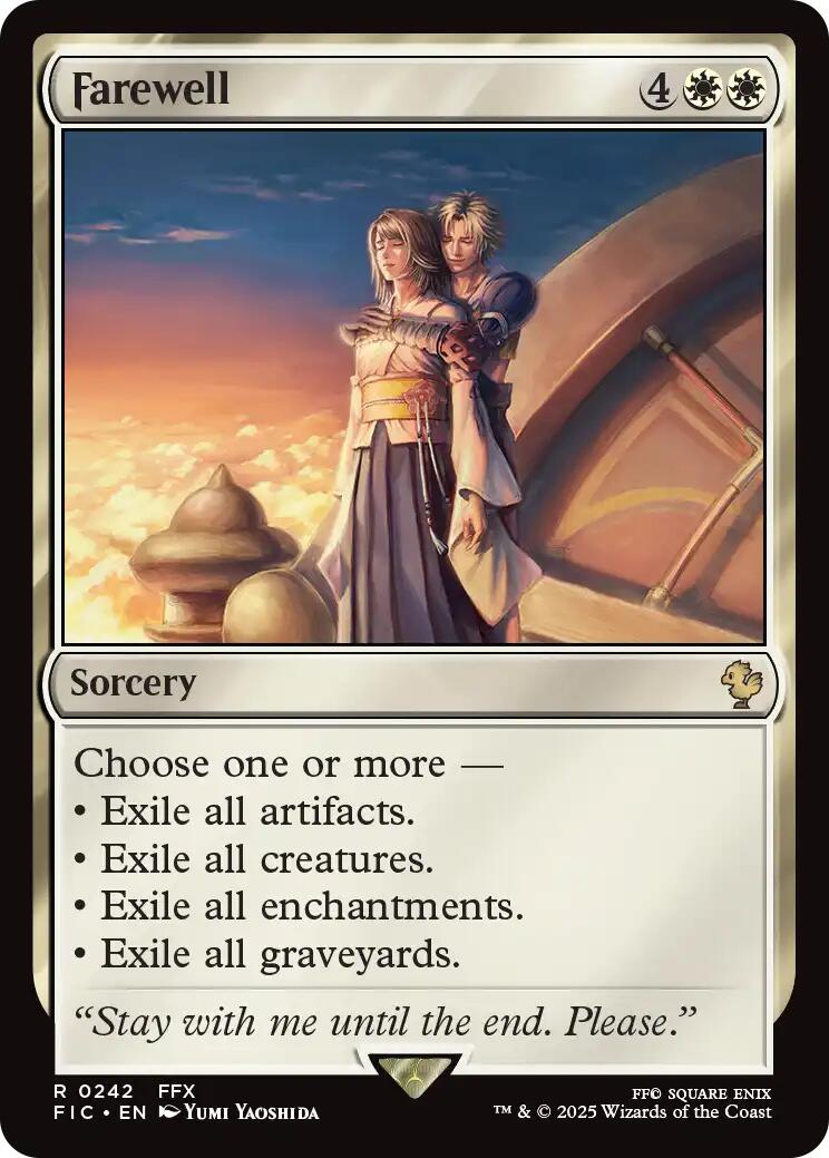 Farewell (Surge Foil) [FINAL FANTASY Commander] | Card Citadel
