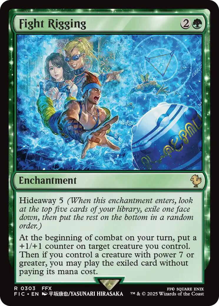 Fight Rigging (Surge Foil) [FINAL FANTASY Commander] | Card Citadel