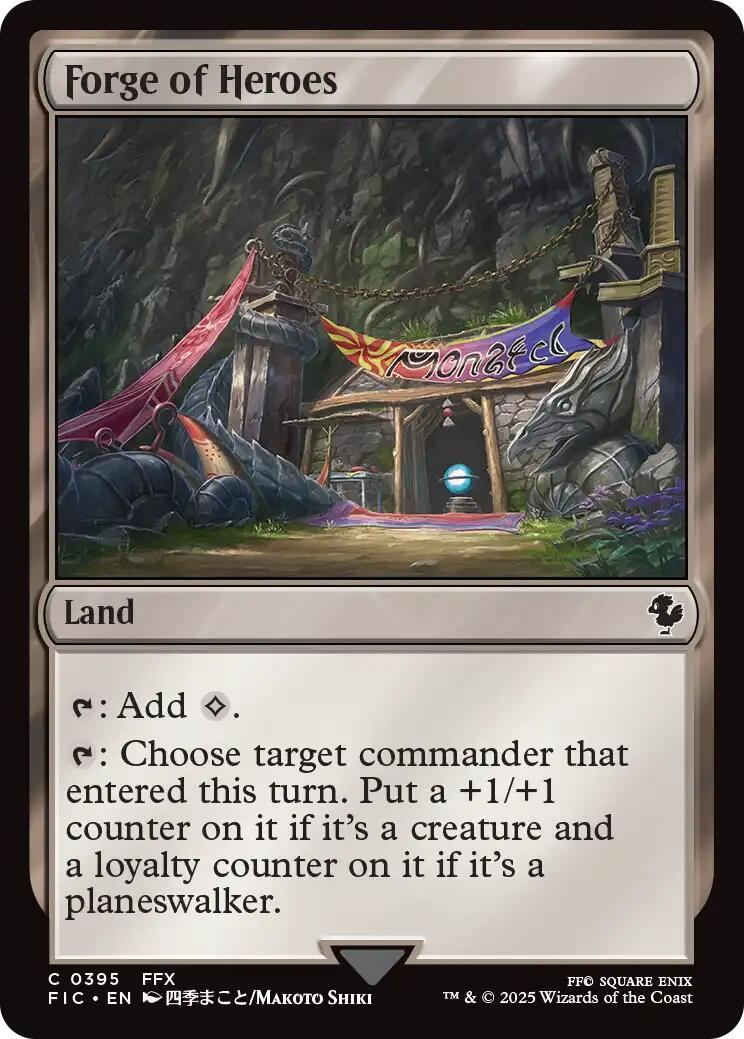 Forge of Heroes (Surge Foil) [FINAL FANTASY Commander] | Card Citadel