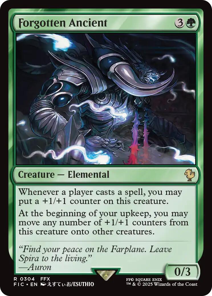 Forgotten Ancient (Surge Foil) [FINAL FANTASY Commander] | Card Citadel