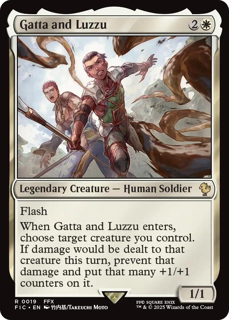 Gatta and Luzzu (Surge Foil) [FINAL FANTASY Commander] | Card Citadel