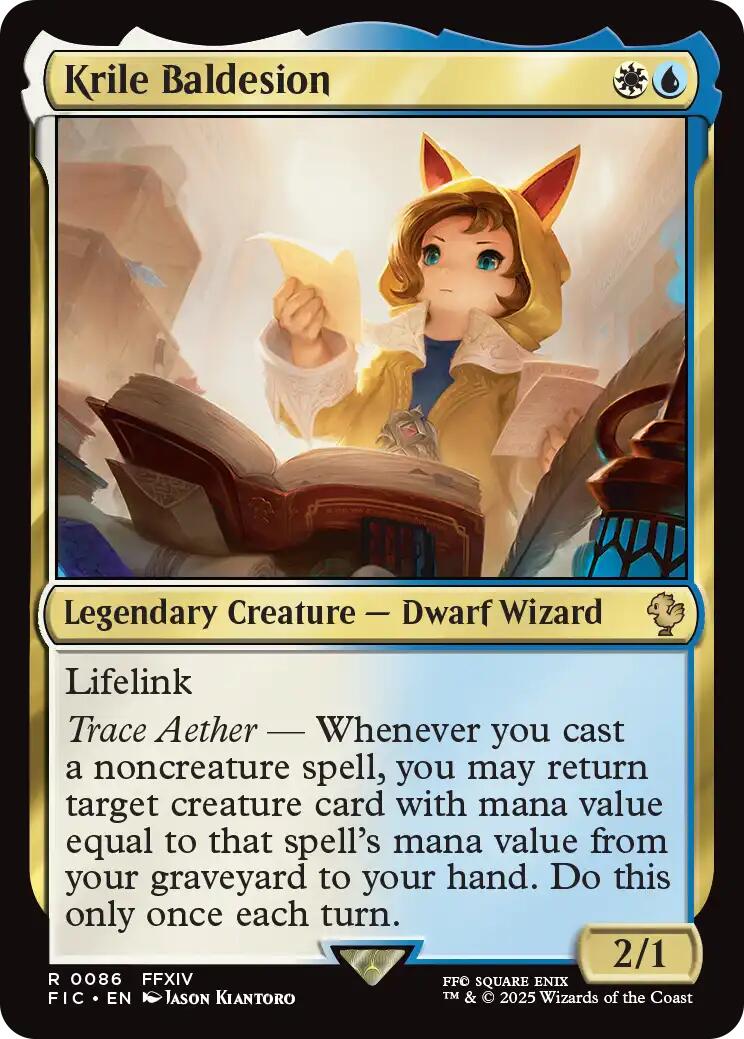Krile Baldesion (Surge Foil) [FINAL FANTASY Commander] | Card Citadel