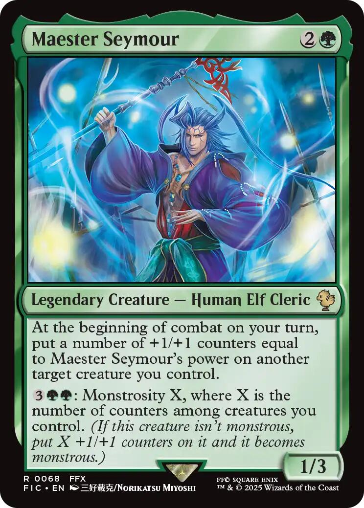Maester Seymour (Surge Foil) [FINAL FANTASY Commander] | Card Citadel