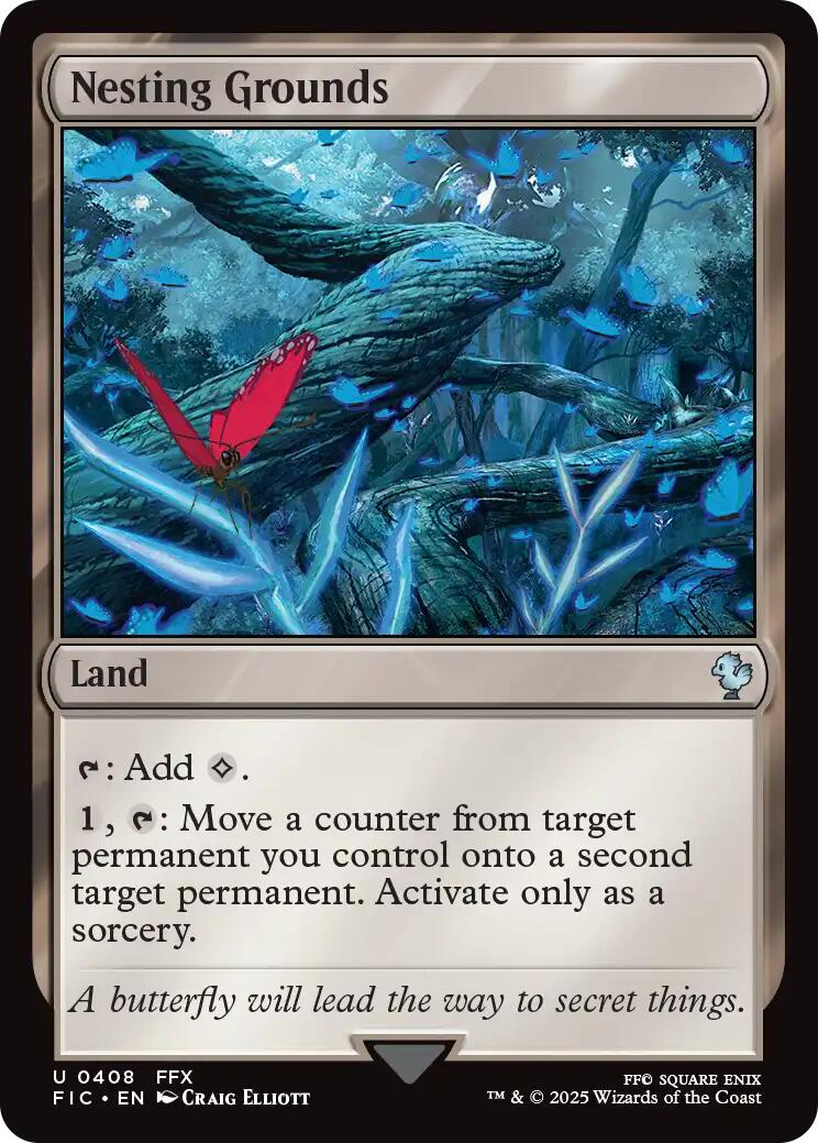 Nesting Grounds (Surge Foil) [FINAL FANTASY Commander] | Card Citadel
