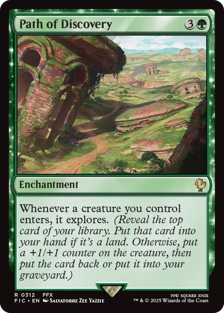 Path of Discovery (Surge Foil) [FINAL FANTASY Commander] | Card Citadel