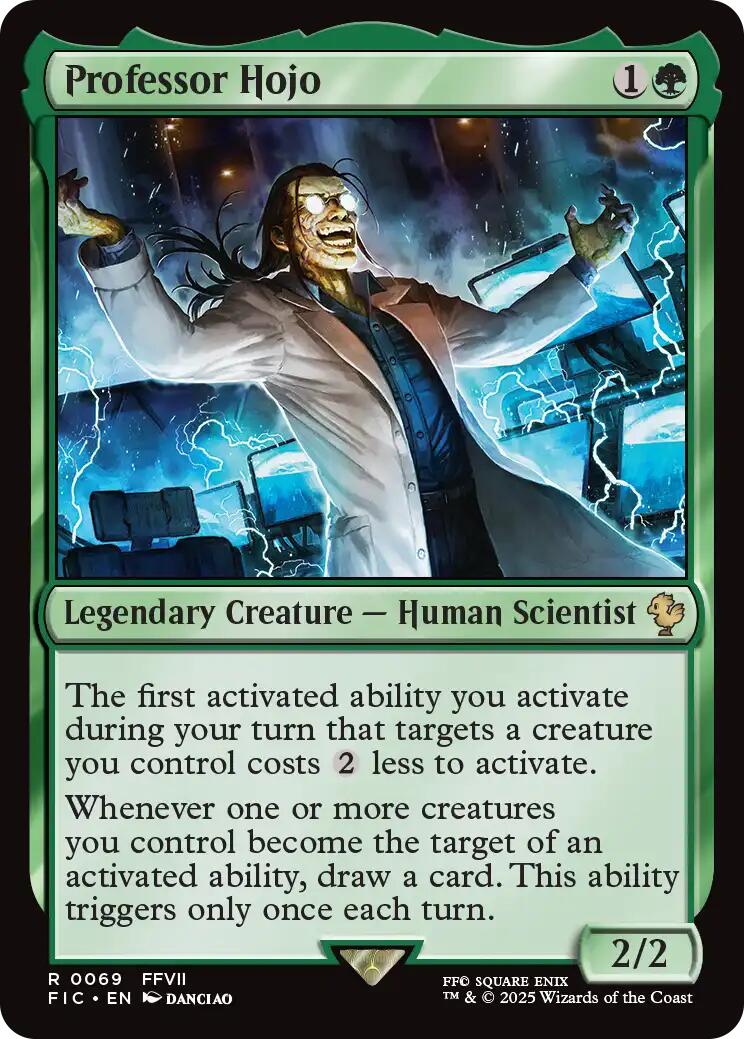 Professor Hojo (Surge Foil) [FINAL FANTASY Commander] | Card Citadel
