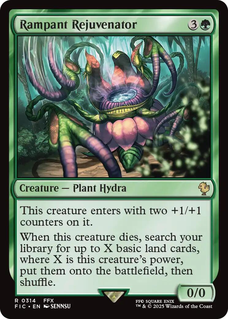 Rampant Rejuvenator (Surge Foil) [FINAL FANTASY Commander] | Card Citadel