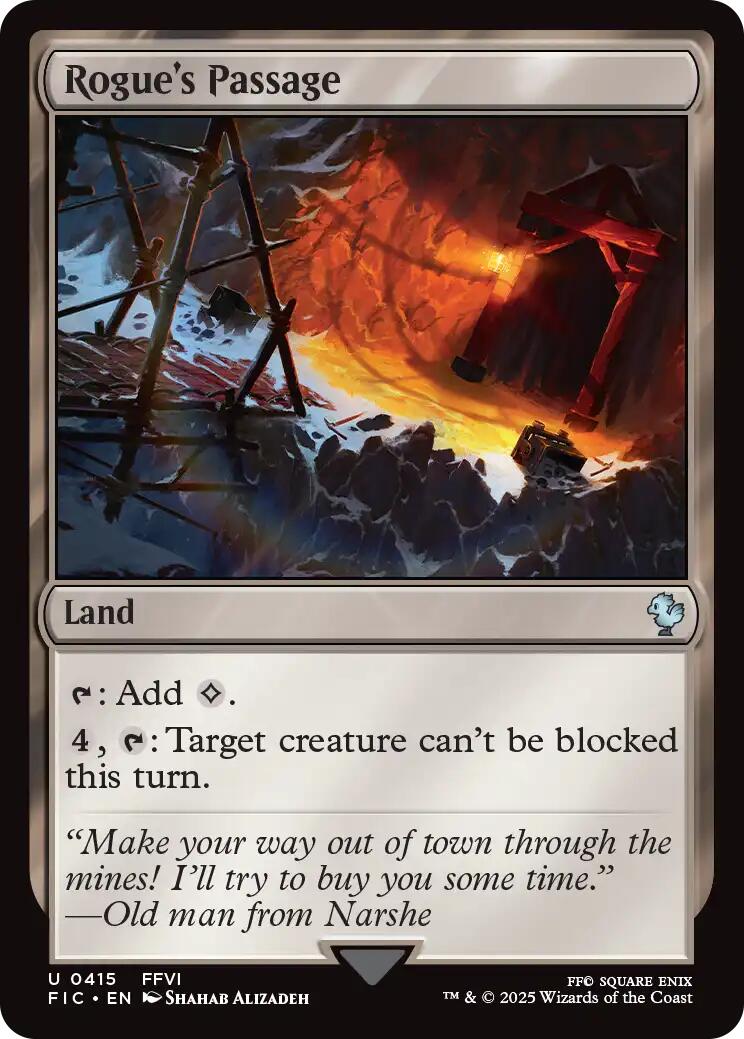 Rogue's Passage (Surge Foil) [FINAL FANTASY Commander] | Card Citadel