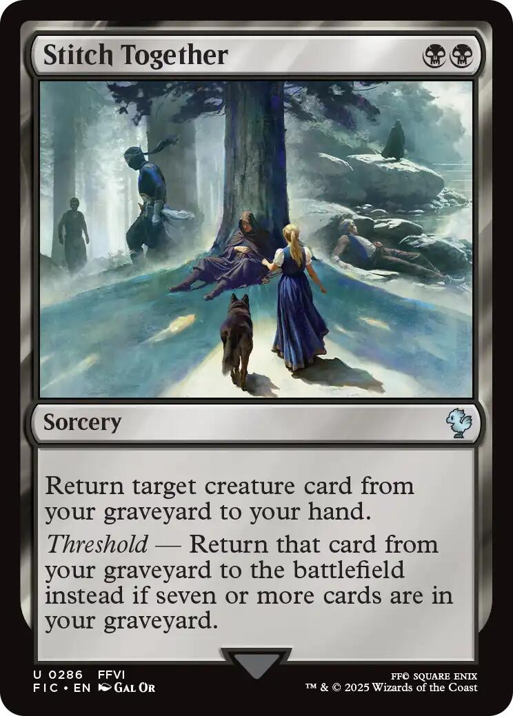 Stitch Together (Surge Foil) [FINAL FANTASY Commander] | Card Citadel