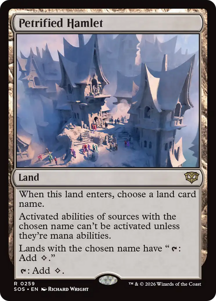 Petrified Hamlet [Secrets of Strixhaven] | Card Citadel
