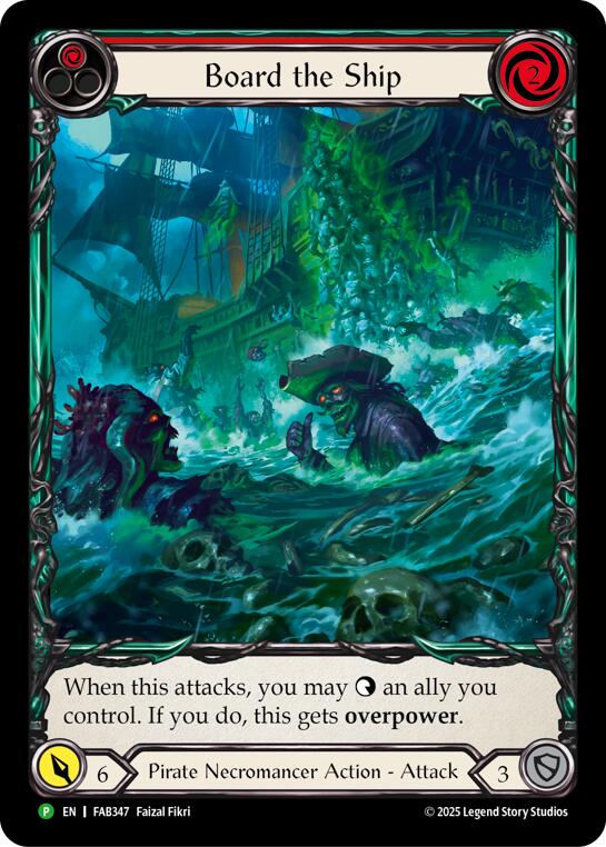 Board the Ship [FAB347] (Promo)  Rainbow Foil | Card Citadel