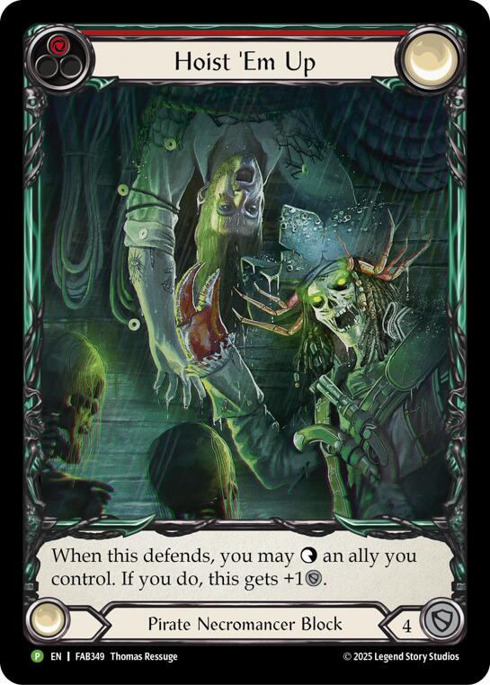 Hoist 'Em Up [FAB349] (Promo)  Rainbow Foil | Card Citadel
