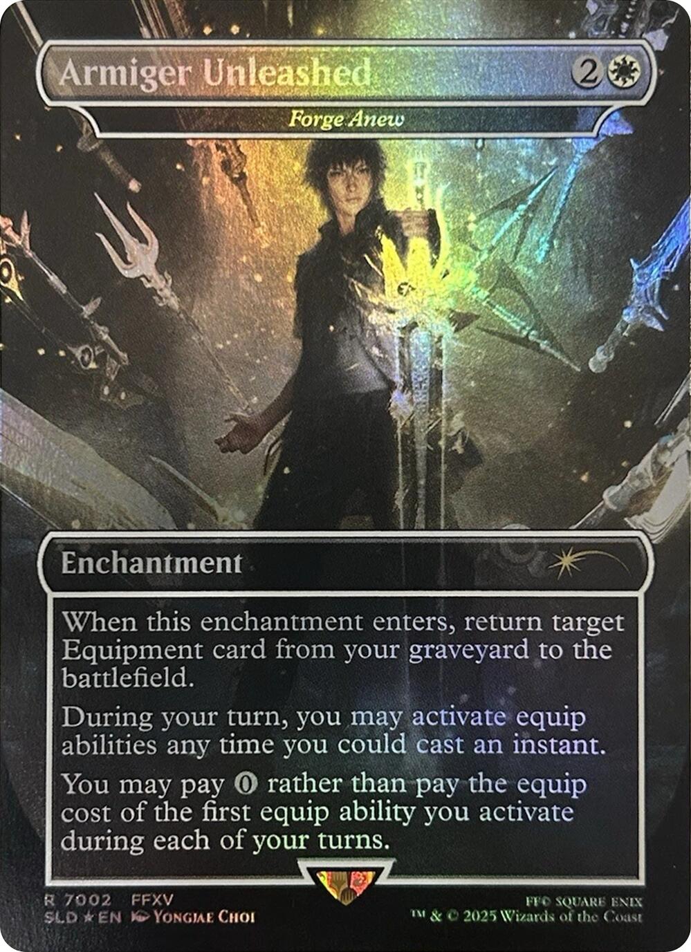 Armiger Unleashed - Forge Anew (Rainbow Foil) [Secret Lair Drop Series] | Card Citadel