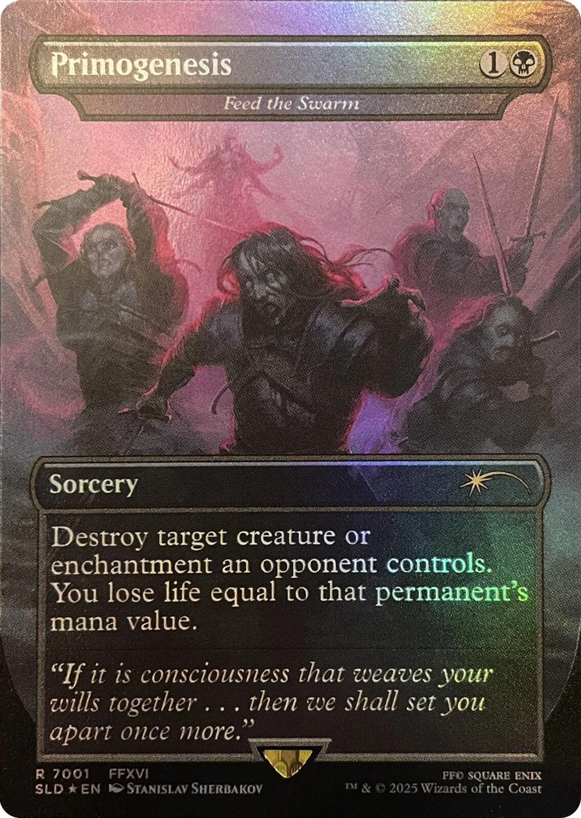 Primogenesis - Feed the Swarm (Rainbow Foil) [Secret Lair Drop Series] | Card Citadel