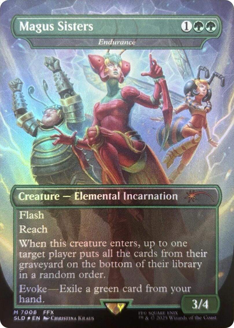 Magus Sisters - Endurance (Rainbow Foil) [Secret Lair Drop Series] | Card Citadel