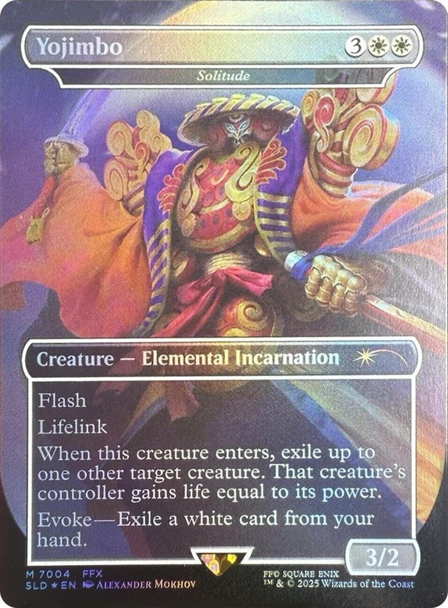 Yojimbo - Solitude (Rainbow Foil) [Secret Lair Drop Series] | Card Citadel